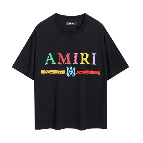 Amiri T-Shirts Short Sleeved For Unisex #1181285 $27.00 USD, Wholesale Replica Amiri T-Shirts