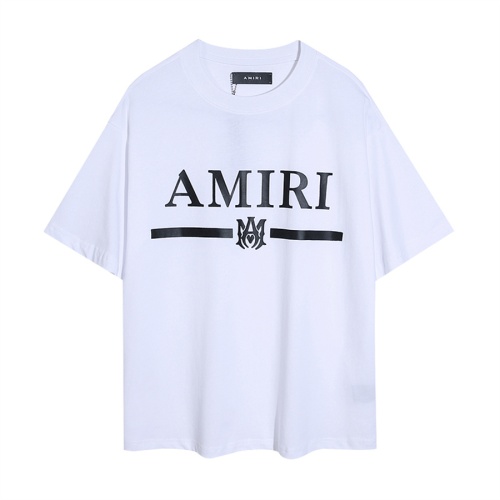 Amiri T-Shirts Short Sleeved For Unisex #1181290 $25.00 USD, Wholesale Replica Amiri T-Shirts
