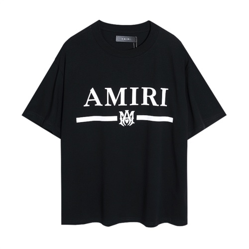 Amiri T-Shirts Short Sleeved For Unisex #1181291 $25.00 USD, Wholesale Replica Amiri T-Shirts