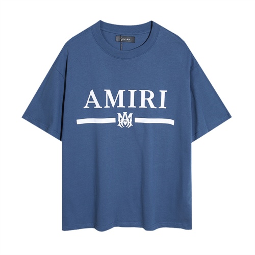 Amiri T-Shirts Short Sleeved For Unisex #1181292 $25.00 USD, Wholesale Replica Amiri T-Shirts