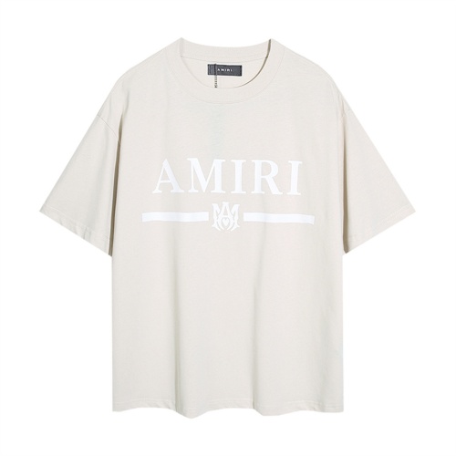 Amiri T-Shirts Short Sleeved For Unisex #1181293 $25.00 USD, Wholesale Replica Amiri T-Shirts
