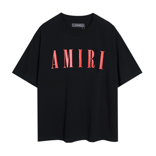 Amiri T-Shirts Short Sleeved For Unisex #1181297 $25.00 USD, Wholesale Replica Amiri T-Shirts