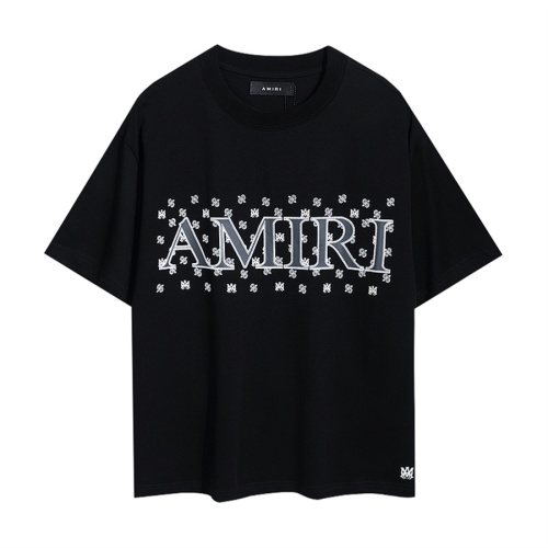 Amiri T-Shirts Short Sleeved For Unisex #1181299 $25.00 USD, Wholesale Replica Amiri T-Shirts