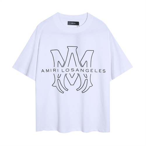Amiri T-Shirts Short Sleeved For Unisex #1181302 $25.00 USD, Wholesale Replica Amiri T-Shirts
