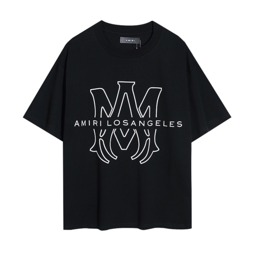Amiri T-Shirts Short Sleeved For Unisex #1181303 $25.00 USD, Wholesale Replica Amiri T-Shirts