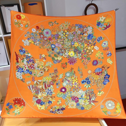 Hermes Silk Squares For Women #1181369 $52.00 USD, Wholesale Replica Hermes Scarf