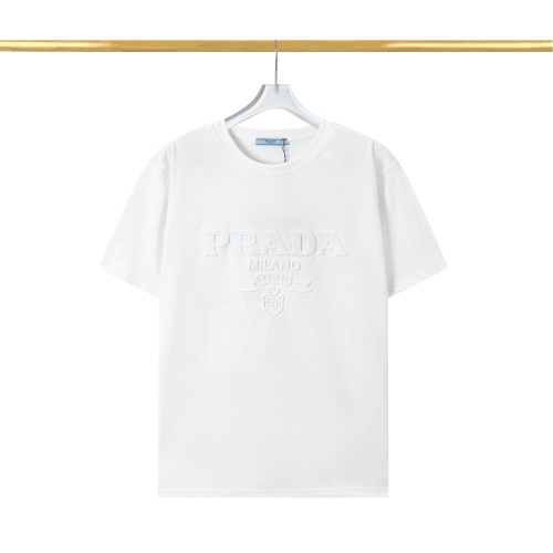 Prada T-Shirts Short Sleeved For Men #1181414 $29.00 USD, Wholesale Replica Prada T-Shirts