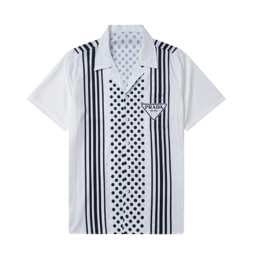 Prada Shirts Short Sleeved For Men #1181417 $29.00 USD, Wholesale Replica Prada Shirts