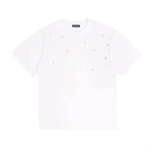 Chrome Hearts T-Shirts Short Sleeved For Unisex #1181430 $32.00 USD, Wholesale Replica Chrome Hearts T-Shirts