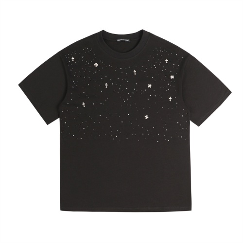 Chrome Hearts T-Shirts Short Sleeved For Unisex #1181431 $32.00 USD, Wholesale Replica Chrome Hearts T-Shirts