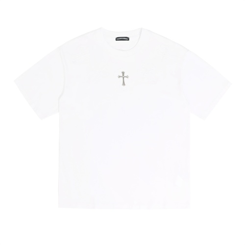 Chrome Hearts T-Shirts Short Sleeved For Unisex #1181432 $32.00 USD, Wholesale Replica Chrome Hearts T-Shirts