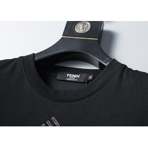Replica Fendi T-Shirts Short Sleeved For Men #1181459 $25.00 USD for Wholesale