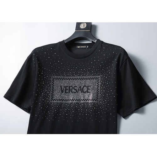 Replica Versace T-Shirts Short Sleeved For Men #1181461 $25.00 USD for Wholesale