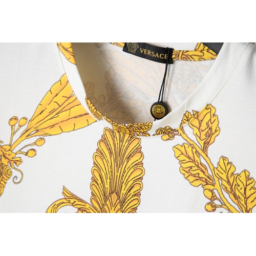 Replica Versace T-Shirts Short Sleeved For Men #1181482 $25.00 USD for Wholesale