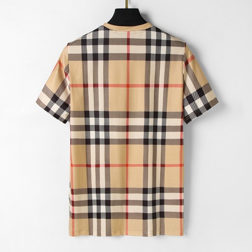 Replica Burberry T-Shirts Short Sleeved For Men #1181496 $25.00 USD for Wholesale