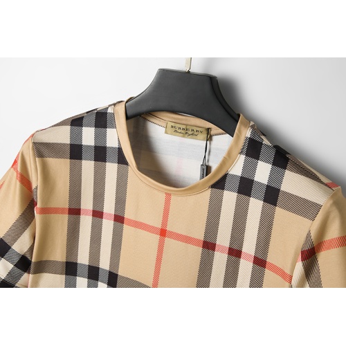 Replica Burberry T-Shirts Short Sleeved For Men #1181496 $25.00 USD for Wholesale