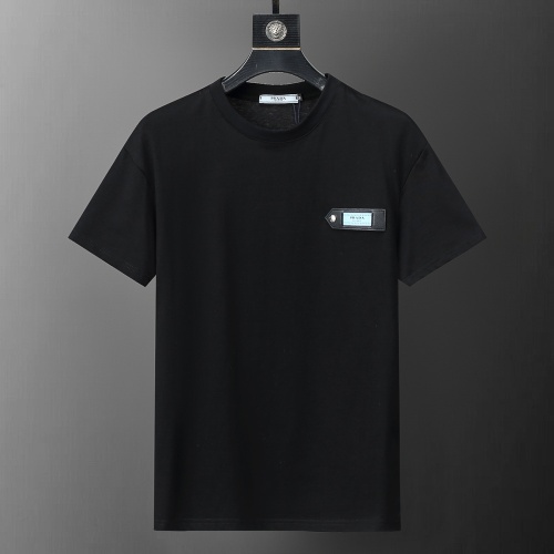 Prada T-Shirts Short Sleeved For Men #1181510 $25.00 USD, Wholesale Replica Prada T-Shirts