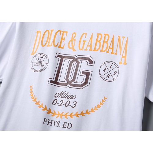 Replica Dolce & Gabbana D&G T-Shirts Short Sleeved For Men #1181517 $25.00 USD for Wholesale