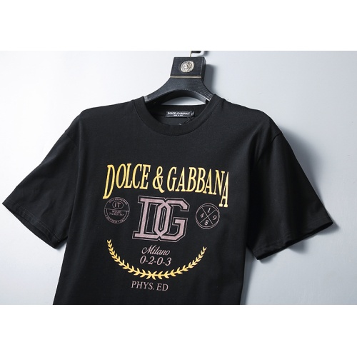 Replica Dolce & Gabbana D&G T-Shirts Short Sleeved For Men #1181518 $25.00 USD for Wholesale