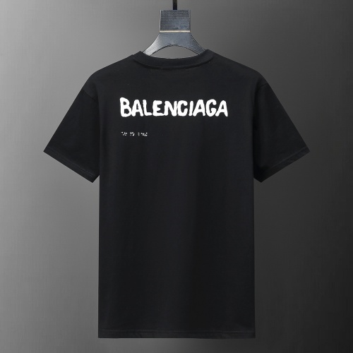 Replica Balenciaga T-Shirts Short Sleeved For Men #1181528 $25.00 USD for Wholesale