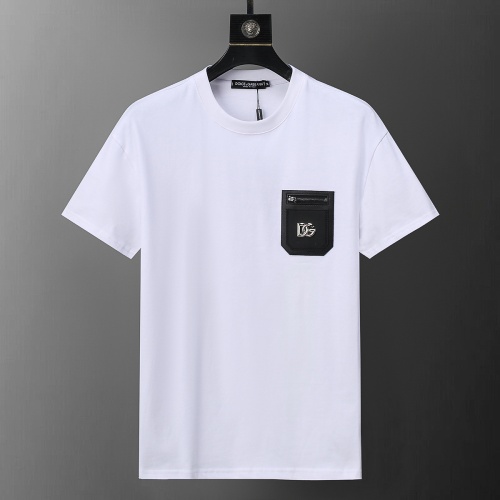 Dolce &amp; Gabbana D&amp;G T-Shirts Short Sleeved For Men #1181529 $25.00 USD, Wholesale Replica Dolce &amp; Gabbana D&amp;G T-Shirts