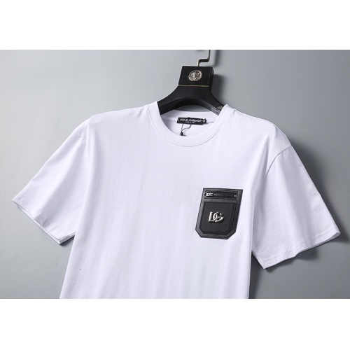Replica Dolce & Gabbana D&G T-Shirts Short Sleeved For Men #1181529 $25.00 USD for Wholesale