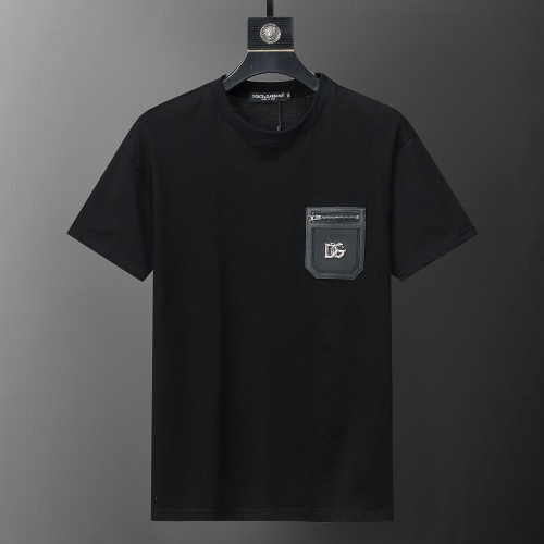 Dolce &amp; Gabbana D&amp;G T-Shirts Short Sleeved For Men #1181530 $25.00 USD, Wholesale Replica Dolce &amp; Gabbana D&amp;G T-Shirts