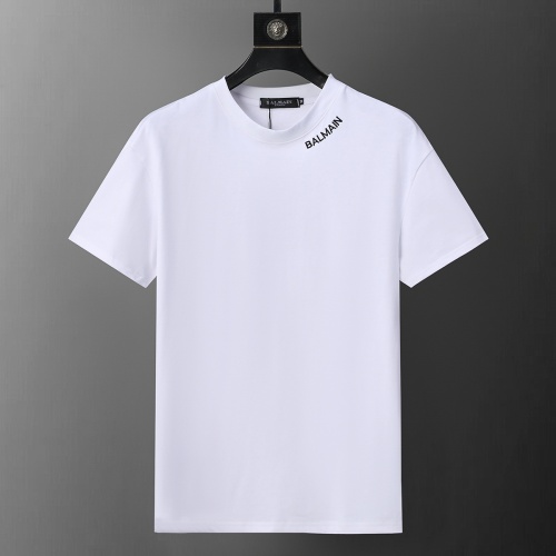 Balmain T-Shirts Short Sleeved For Men #1181531