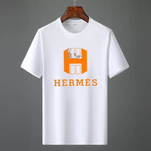 Hermes T-Shirts Short Sleeved For Men #1181552 $25.00 USD, Wholesale Replica Hermes T-Shirts