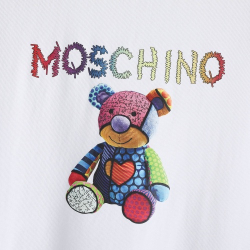 Replica Moschino T-Shirts Short Sleeved For Men #1181573 $25.00 USD for Wholesale