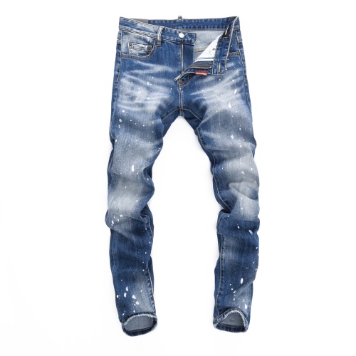 Replica Dsquared Jeans For Men #1181598 $60.00 USD for Wholesale