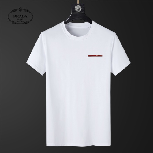 Prada T-Shirts Short Sleeved For Men #1181617 $25.00 USD, Wholesale Replica Prada T-Shirts
