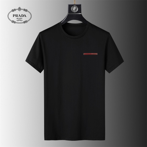 Prada T-Shirts Short Sleeved For Men #1181618 $25.00 USD, Wholesale Replica Prada T-Shirts