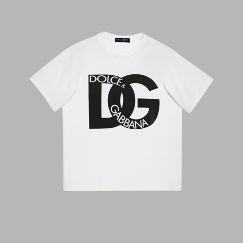 Dolce &amp; Gabbana D&amp;G T-Shirts Short Sleeved For Unisex #1181625 $40.00 USD, Wholesale Replica Dolce &amp; Gabbana D&amp;G T-Shirts