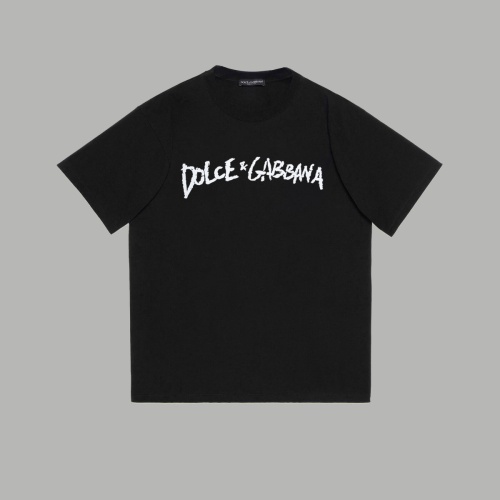 Dolce &amp; Gabbana D&amp;G T-Shirts Short Sleeved For Unisex #1181626 $40.00 USD, Wholesale Replica Dolce &amp; Gabbana D&amp;G T-Shirts
