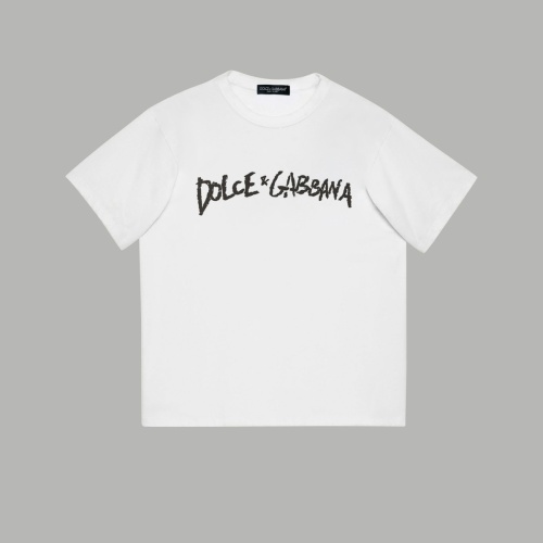 Dolce &amp; Gabbana D&amp;G T-Shirts Short Sleeved For Unisex #1181627 $40.00 USD, Wholesale Replica Dolce &amp; Gabbana D&amp;G T-Shirts