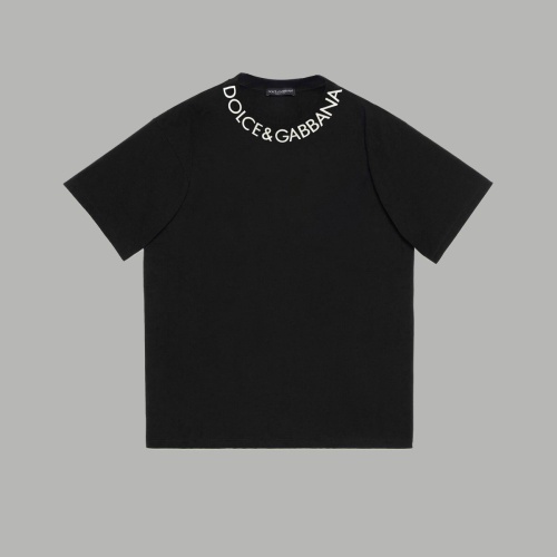Dolce &amp; Gabbana D&amp;G T-Shirts Short Sleeved For Unisex #1181628 $40.00 USD, Wholesale Replica Dolce &amp; Gabbana D&amp;G T-Shirts
