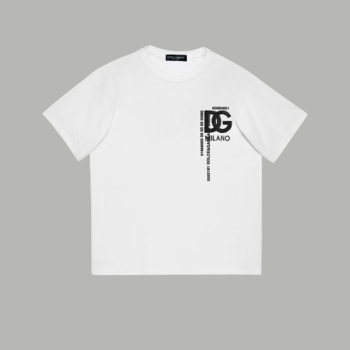 Dolce &amp; Gabbana D&amp;G T-Shirts Short Sleeved For Unisex #1181634 $40.00 USD, Wholesale Replica Dolce &amp; Gabbana D&amp;G T-Shirts