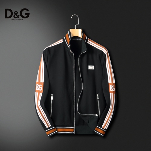 Replica Dolce & Gabbana D&G Tracksuits Long Sleeved For Men #1181635 $85.00 USD for Wholesale