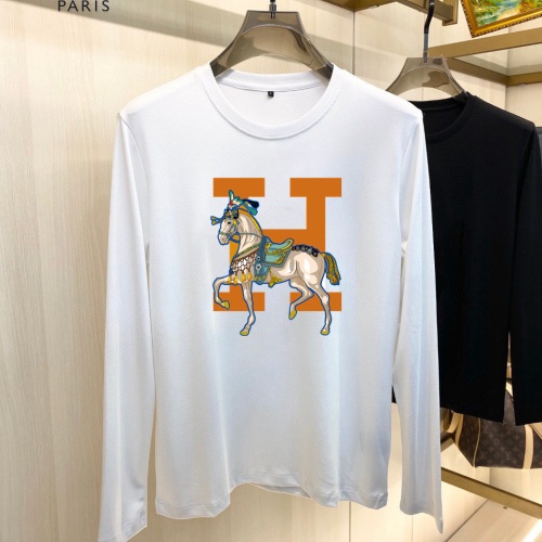 Hermes T-Shirts Long Sleeved For Unisex #1181665 $34.00 USD, Wholesale Replica Hermes T-Shirts