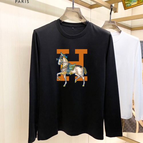 Hermes T-Shirts Long Sleeved For Unisex #1181666 $34.00 USD, Wholesale Replica Hermes T-Shirts