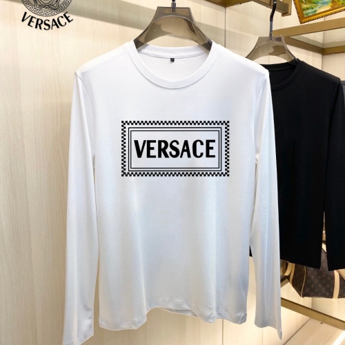 Versace T-Shirts Long Sleeved For Unisex #1181674 $34.00 USD, Wholesale Replica Versace T-Shirts