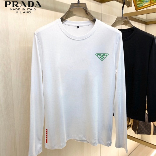 Prada T-Shirts Long Sleeved For Unisex #1181710 $34.00 USD, Wholesale Replica Prada T-Shirts