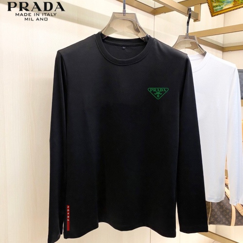 Prada T-Shirts Long Sleeved For Unisex #1181711 $34.00 USD, Wholesale Replica Prada T-Shirts