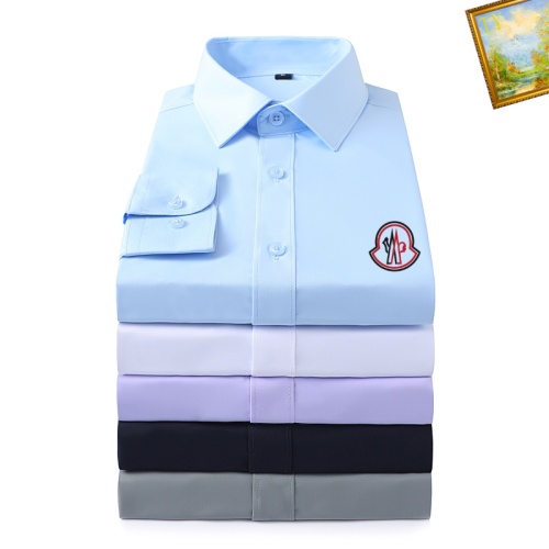 Replica Moncler Shirts Long Sleeved For Unisex #1181799 $40.00 USD for Wholesale