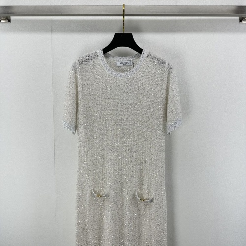 Valentino Dresses Short Sleeved For Women #1181805 $108.00 USD, Wholesale Replica Valentino Dresses