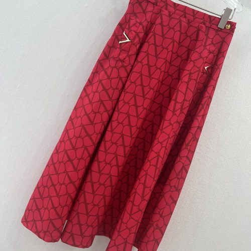 Replica Valentino Midi Skirt For Women #1181823 $88.00 USD for Wholesale