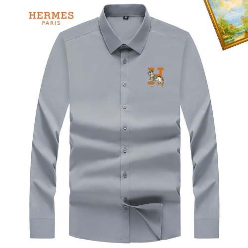 Hermes Shirts Long Sleeved For Unisex #1181839 $40.00 USD, Wholesale Replica Hermes Shirts