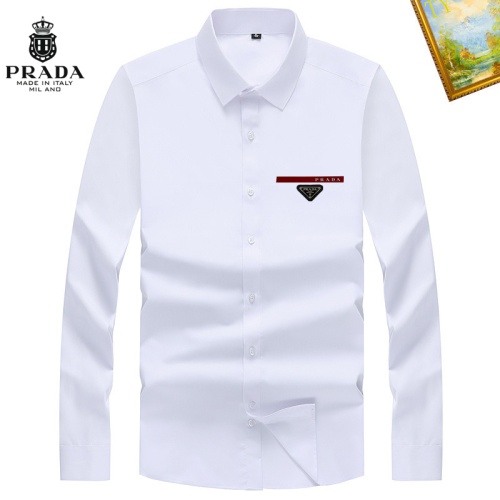 Prada Shirts Long Sleeved For Unisex #1181850 $40.00 USD, Wholesale Replica Prada Shirts