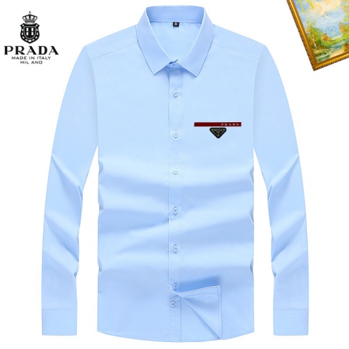 Prada Shirts Long Sleeved For Unisex #1181851 $40.00 USD, Wholesale Replica Prada Shirts